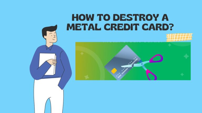 How To Destroy A Metal Credit Card?